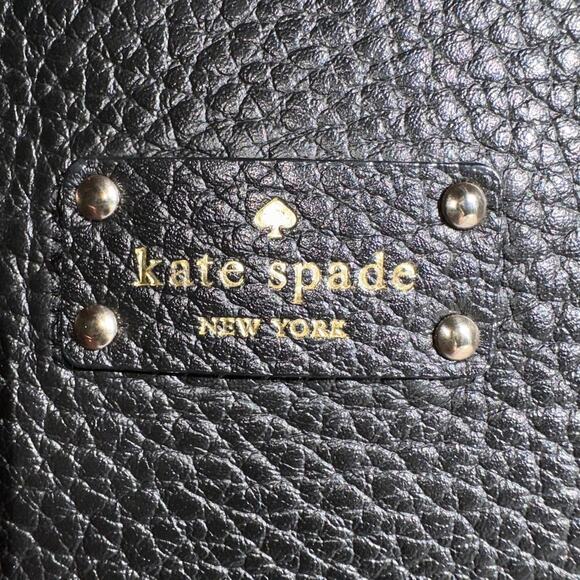 Kate Spade - Grove Court Lainey, 3 compartment handbag, Black Leather - Picture 5 of 14